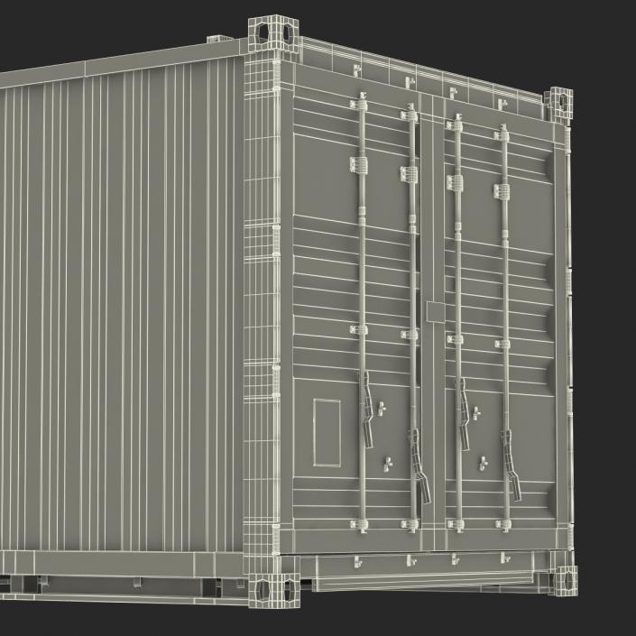 Collapsible ISO Container Rigged 3D