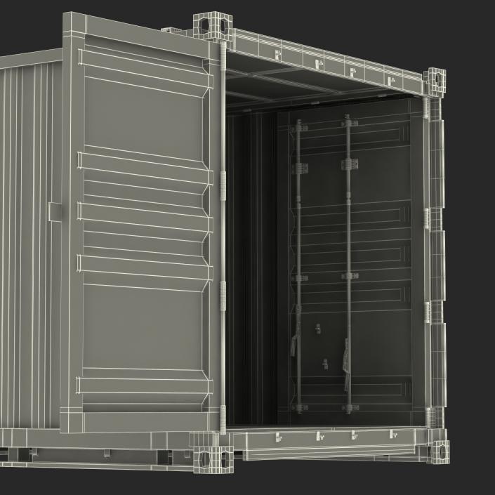 Collapsible ISO Container Rigged 3D