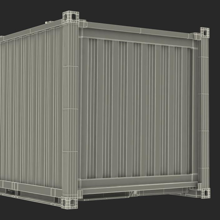 Collapsible ISO Container Rigged 3D