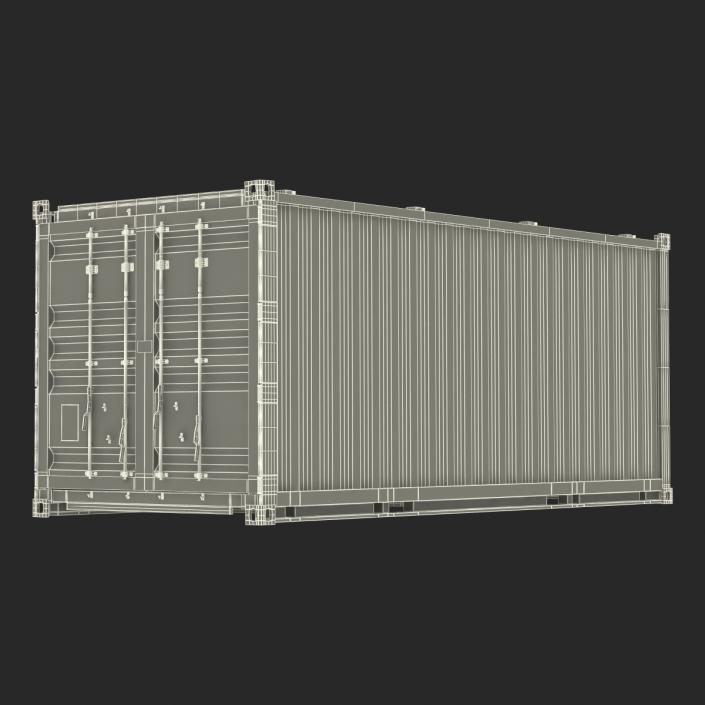 3D model Collapsible ISO Container