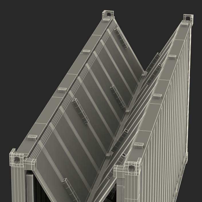 Collapsible ISO Container Folded 2 3D model