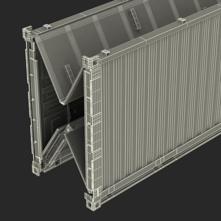 Collapsible ISO Container Folded 2 3D model