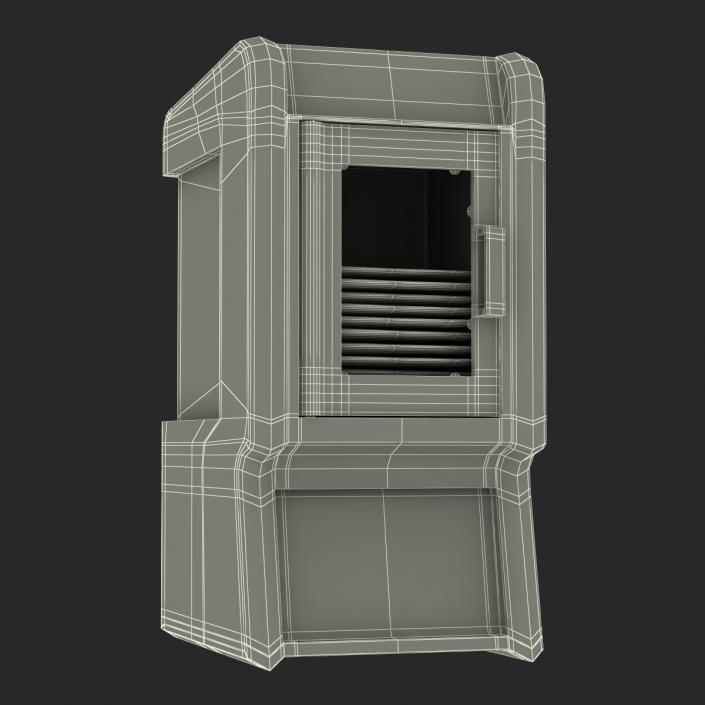 3D Free Newspaper Box model