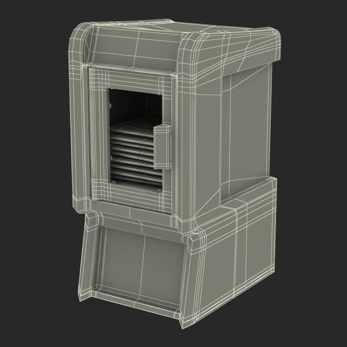 3D Free Newspaper Box model