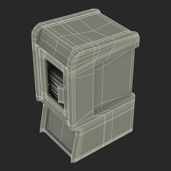 3D Free Newspaper Box model