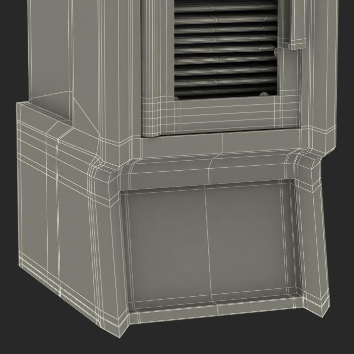 3D Free Newspaper Box model