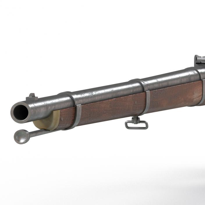 3D model Musket