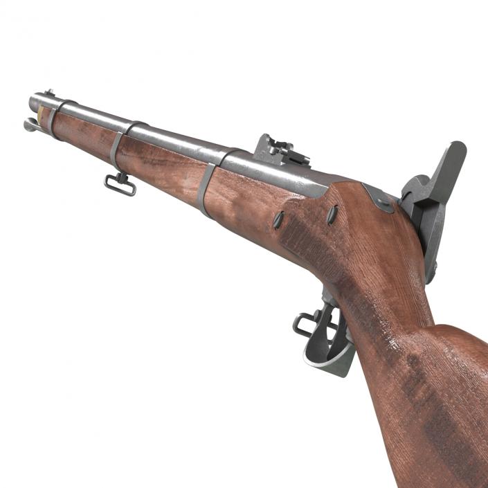 3D model Musket