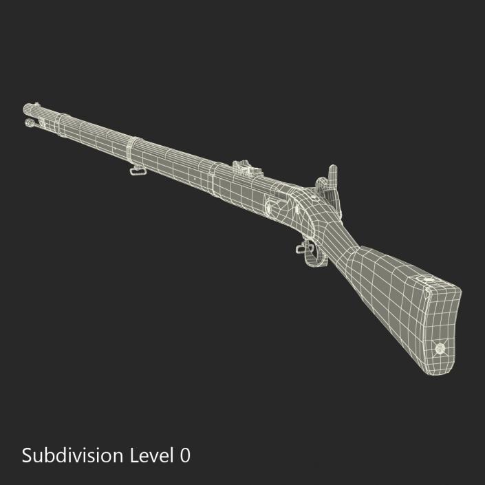 3D model Musket