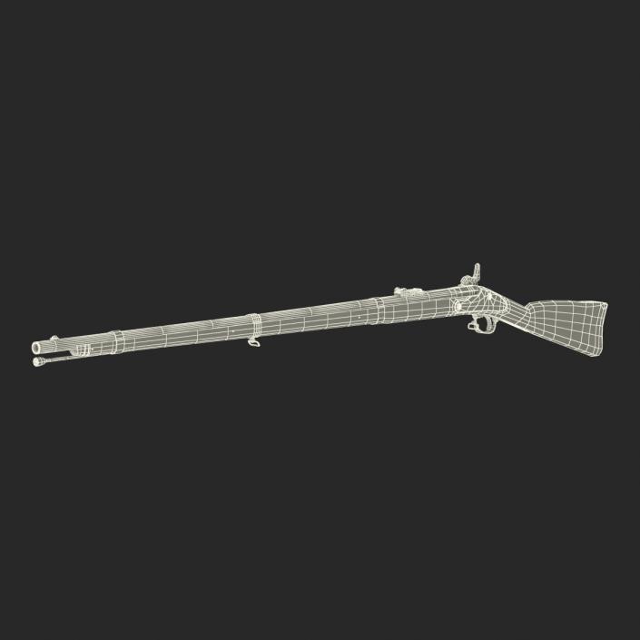 3D model Musket