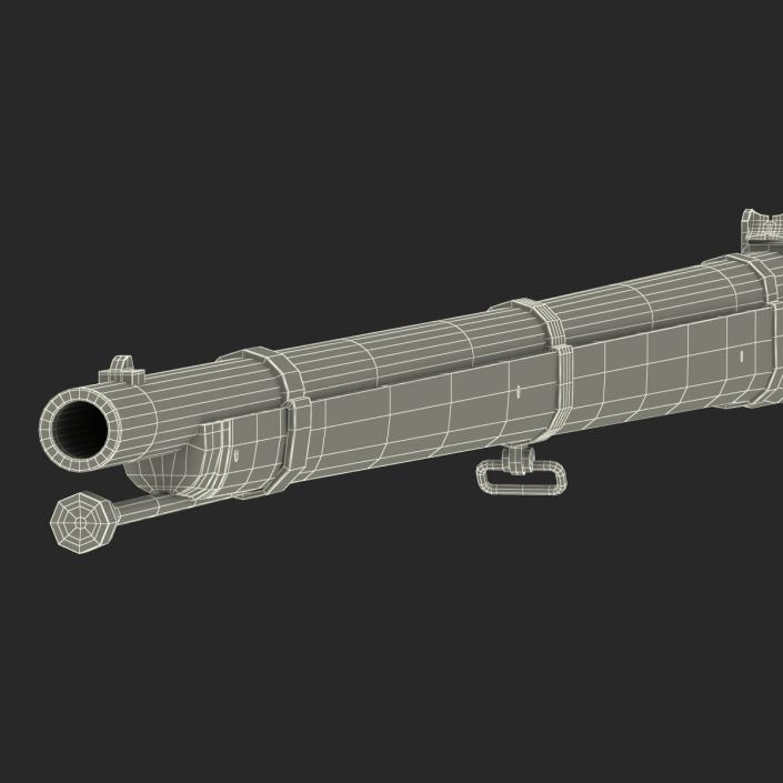 3D model Musket