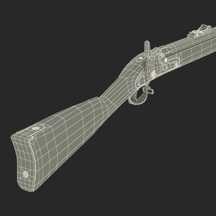 3D model Musket