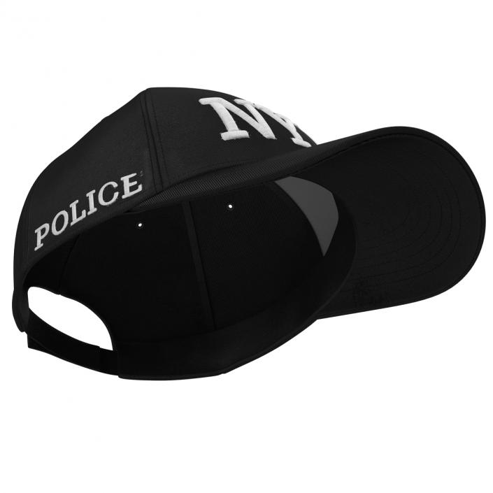 3D model NYPD Police Hat