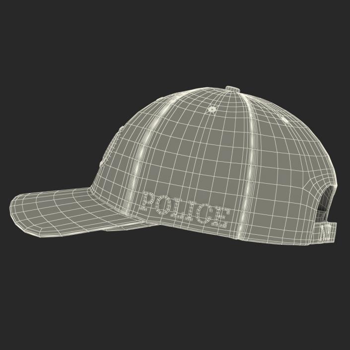 3D model NYPD Police Hat