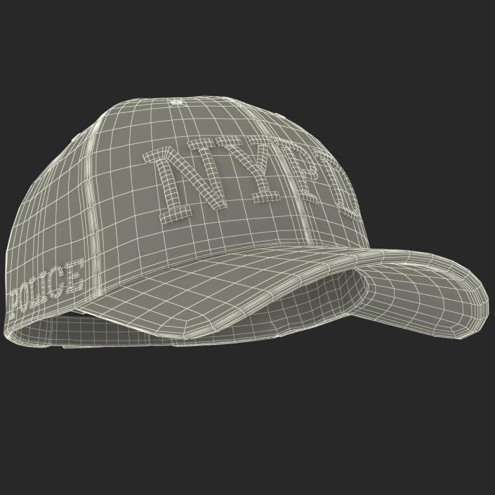 3D model NYPD Police Hat