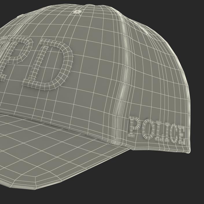 3D model NYPD Police Hat