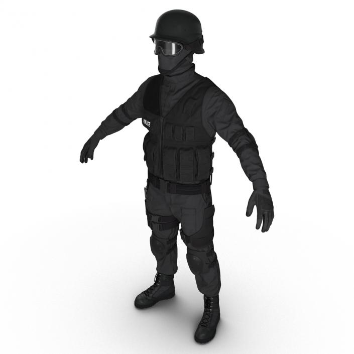 SWAT Uniform 2 3D model