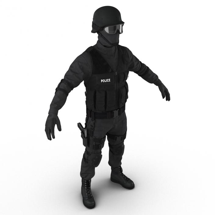 SWAT Uniform 2 3D model