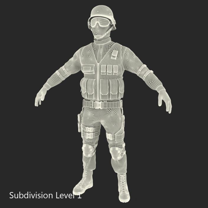 SWAT Uniform 2 3D model