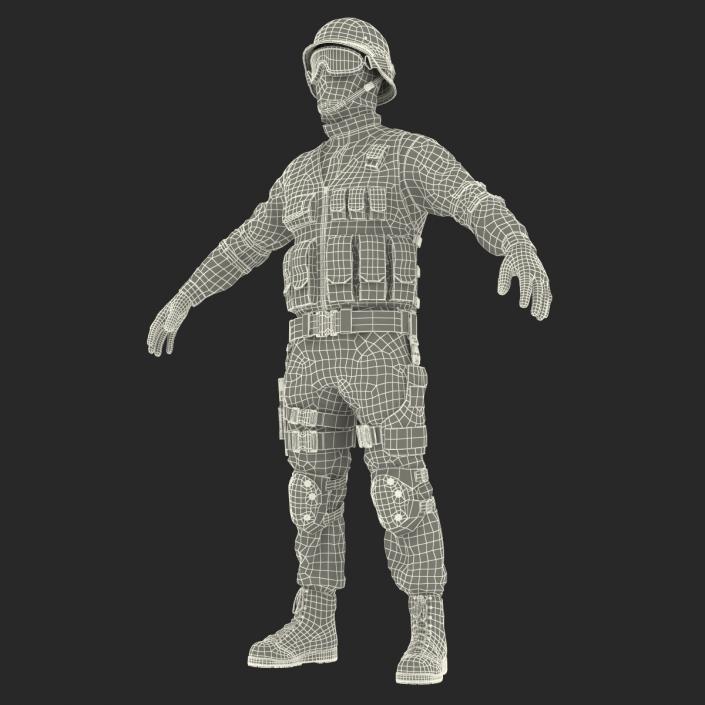 SWAT Uniform 2 3D model