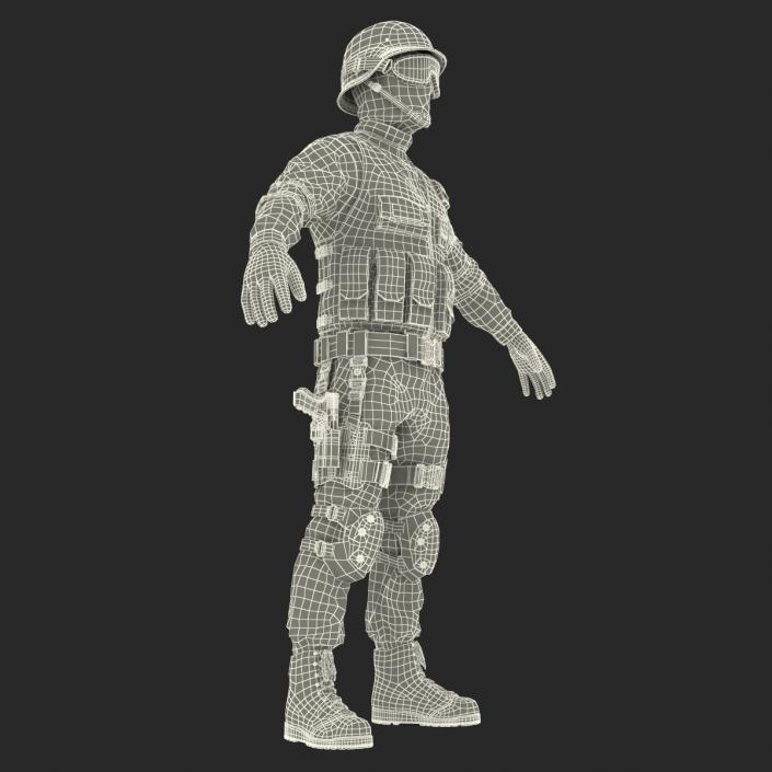 SWAT Uniform 2 3D model