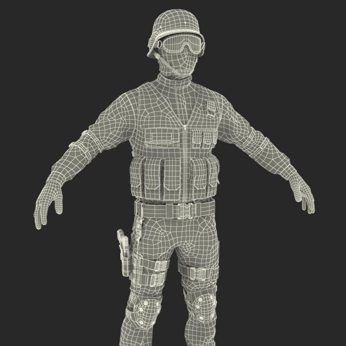 SWAT Uniform 2 3D model