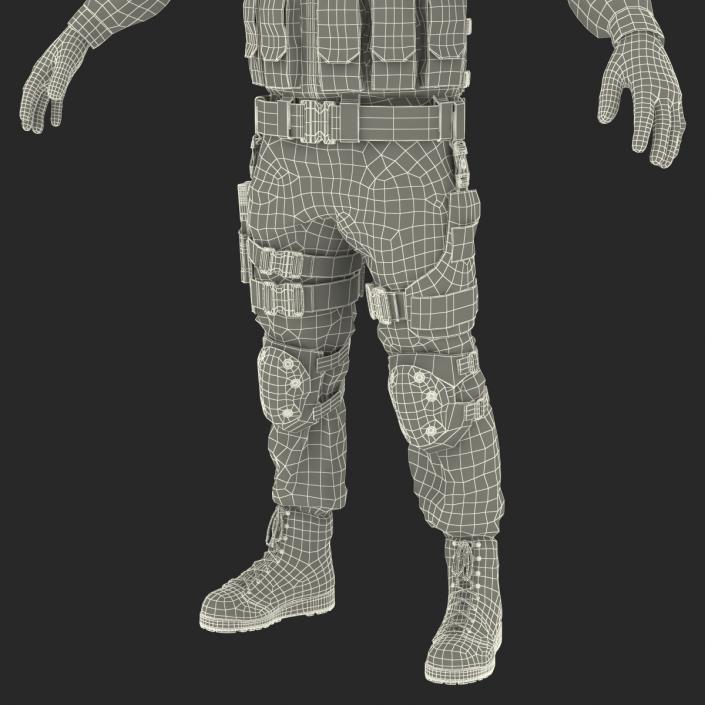 SWAT Uniform 2 3D model