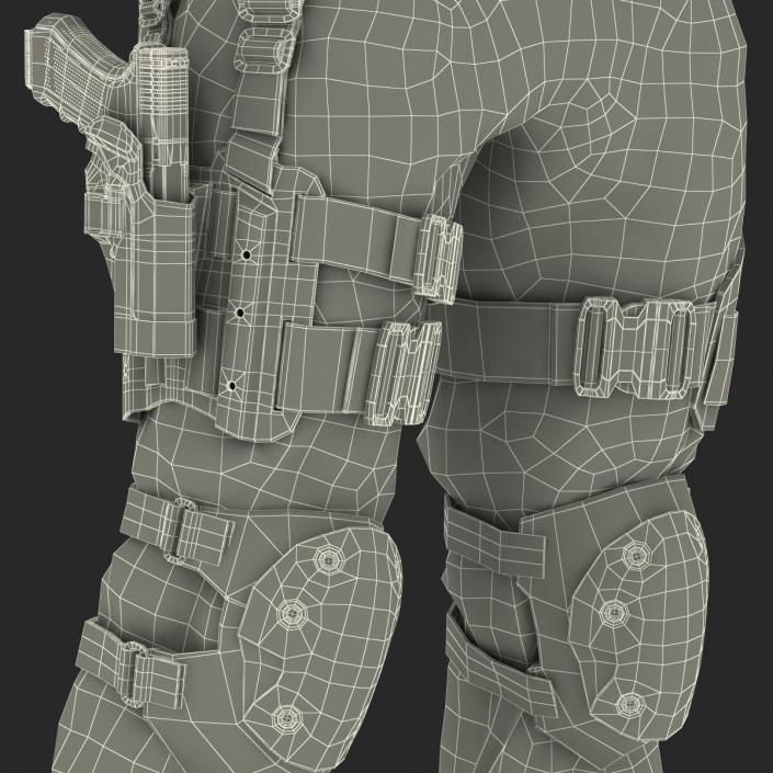 SWAT Uniform 2 3D model