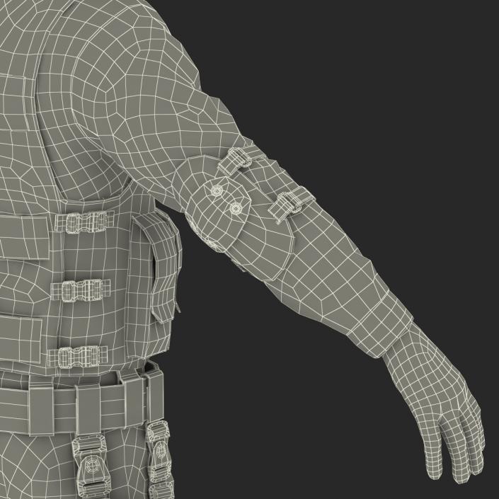 SWAT Uniform 2 3D model