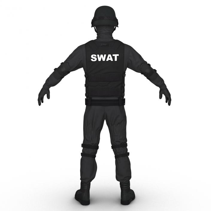 SWAT Uniform 3 3D model