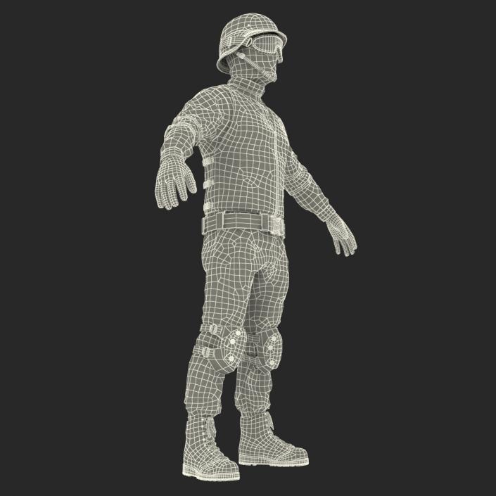 SWAT Uniform 3 3D model