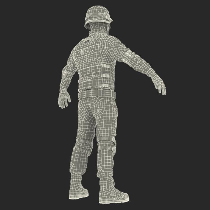 SWAT Uniform 3 3D model