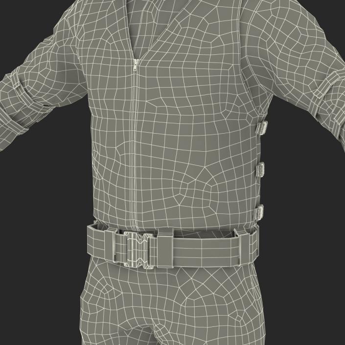 SWAT Uniform 3 3D model