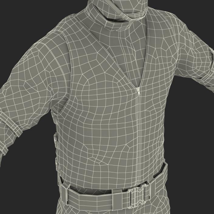 SWAT Uniform 3 3D model