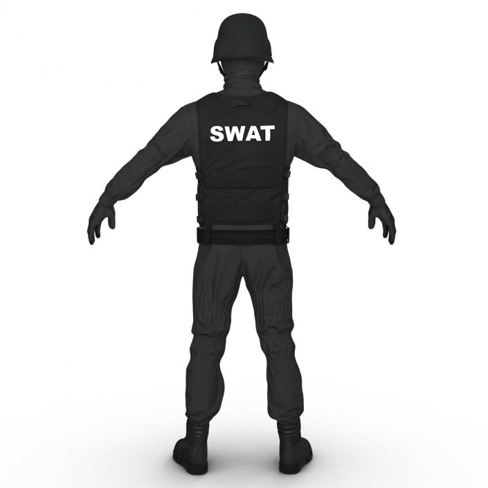 SWAT Uniform 4 3D model