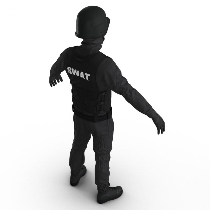 SWAT Uniform 4 3D model