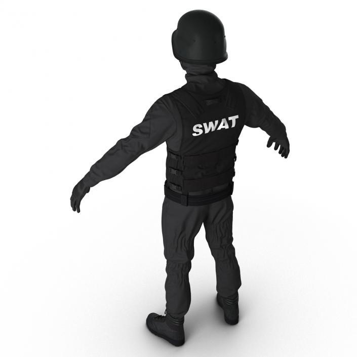 SWAT Uniform 4 3D model