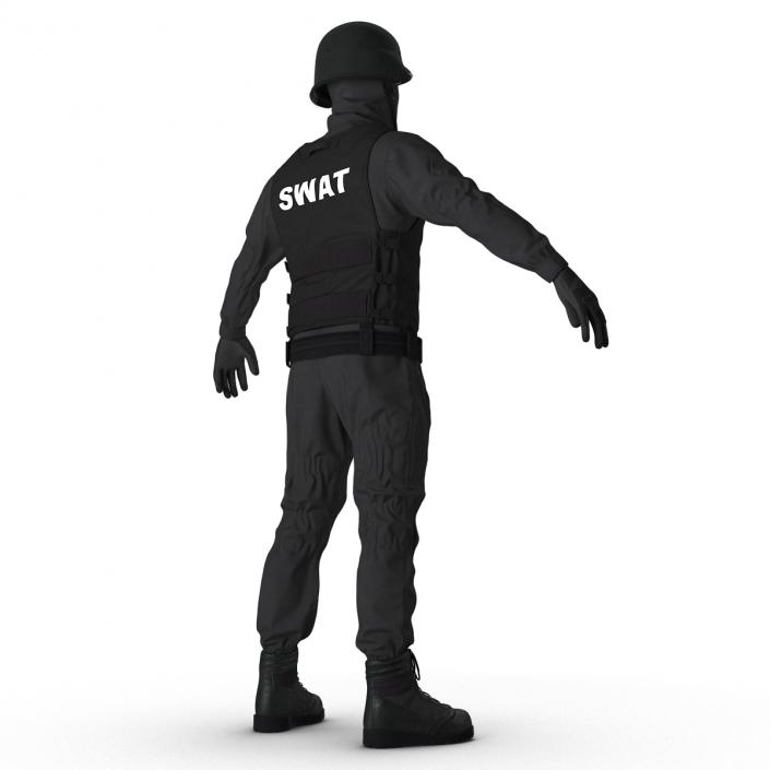 SWAT Uniform 4 3D model