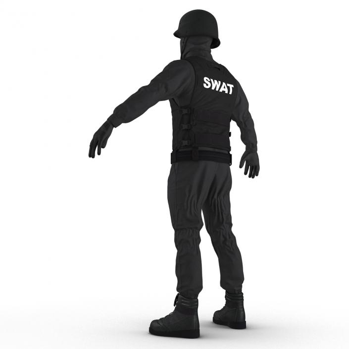 SWAT Uniform 4 3D model