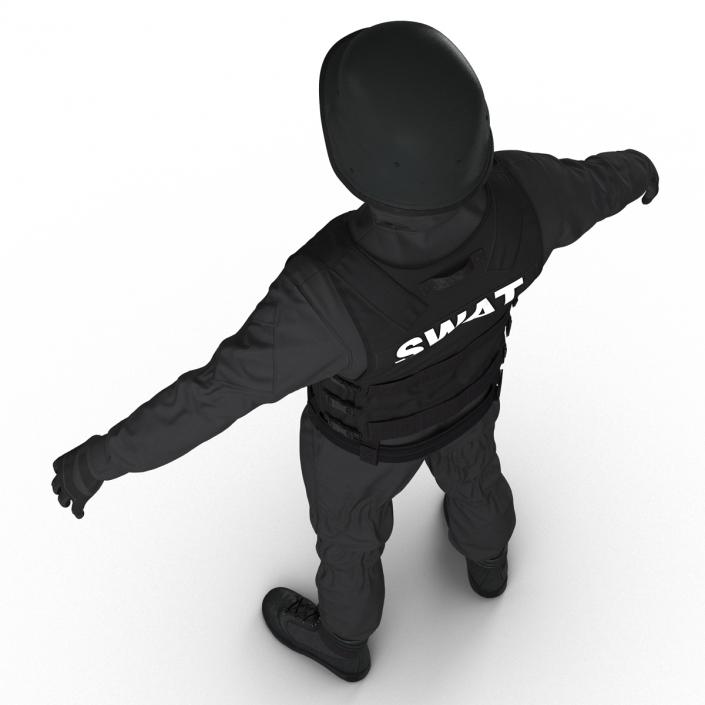 SWAT Uniform 4 3D model