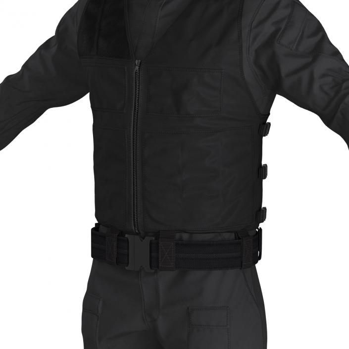 SWAT Uniform 4 3D model