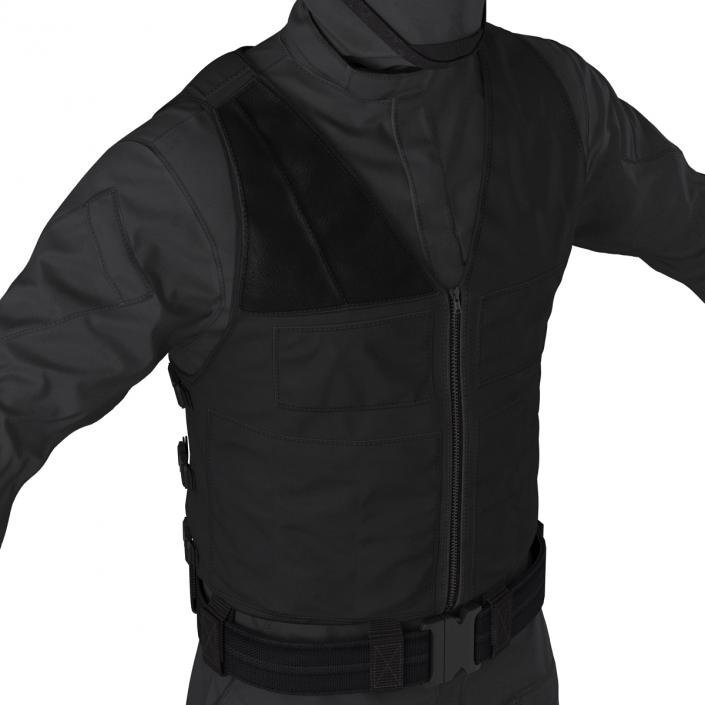 SWAT Uniform 4 3D model