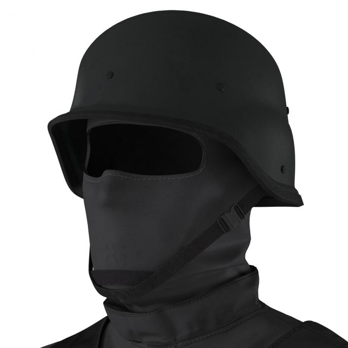 SWAT Uniform 4 3D model