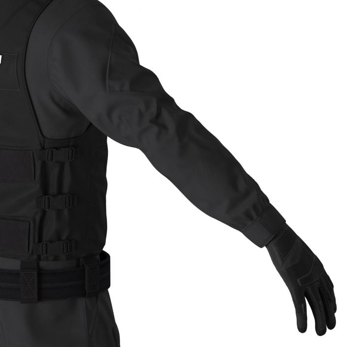 SWAT Uniform 4 3D model