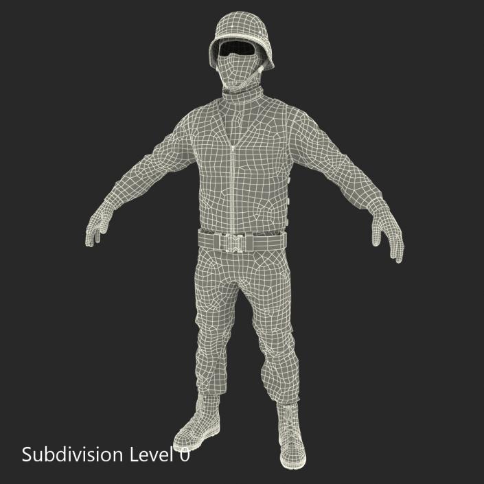 SWAT Uniform 4 3D model