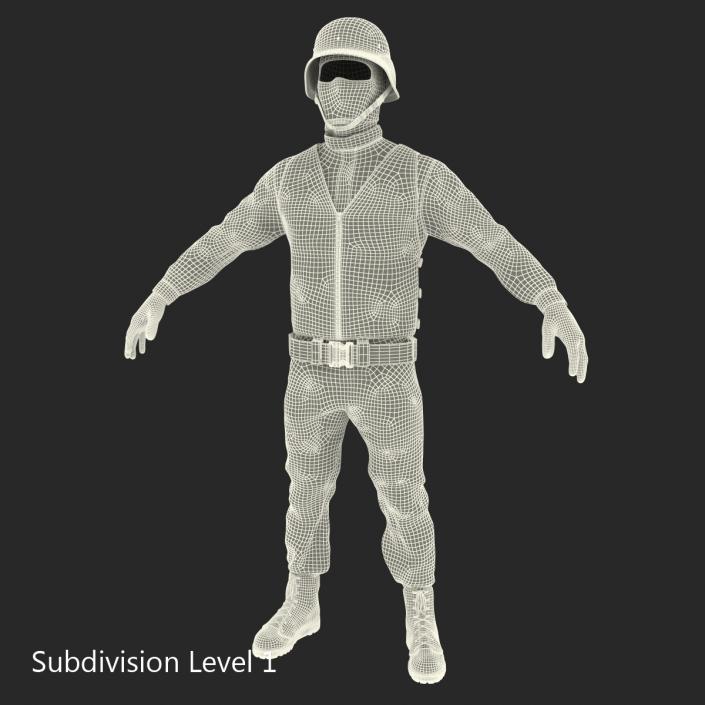 SWAT Uniform 4 3D model