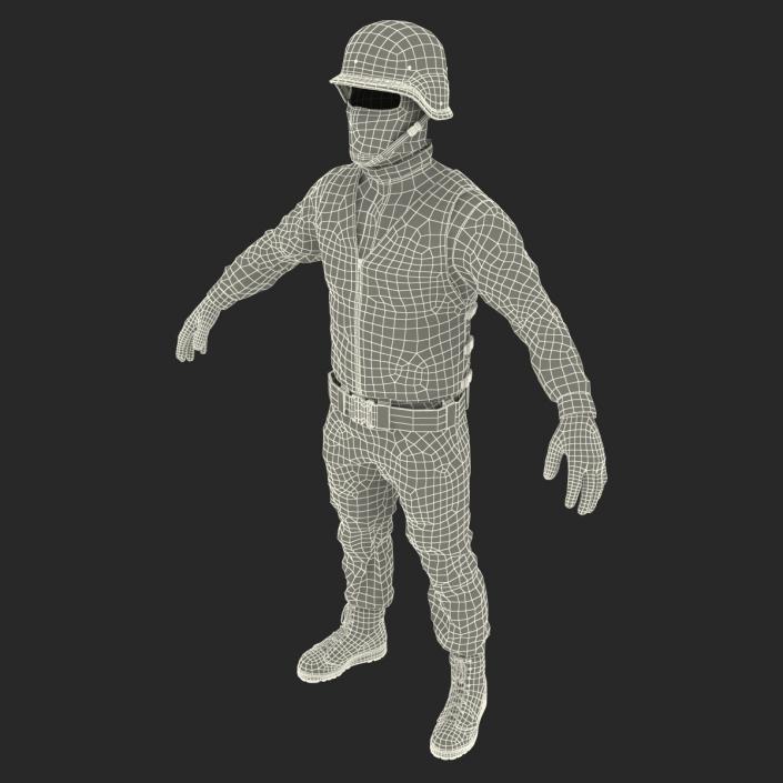 SWAT Uniform 4 3D model