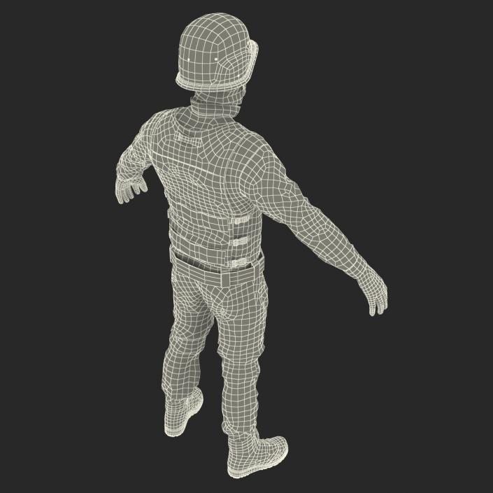 SWAT Uniform 4 3D model