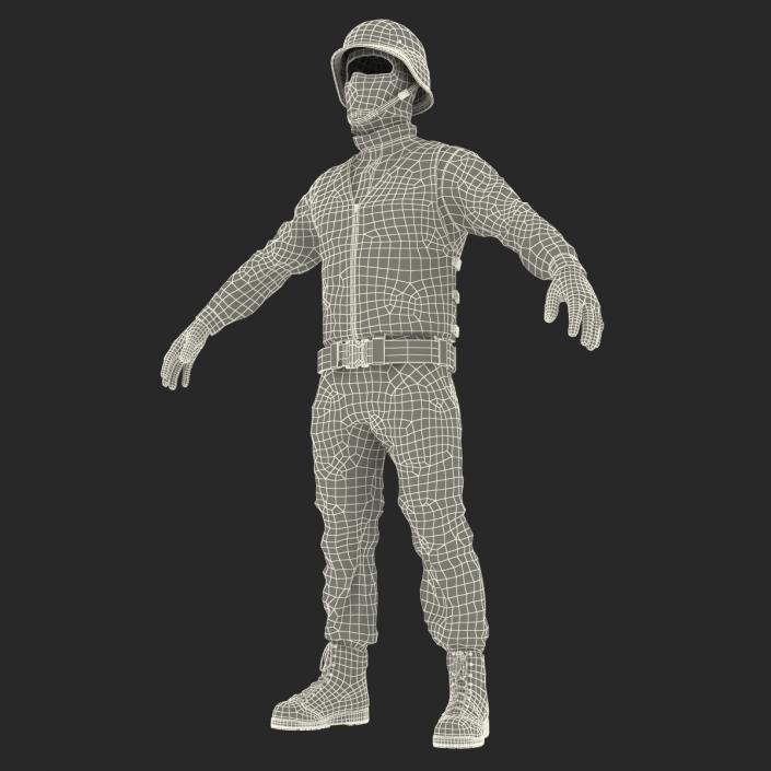 SWAT Uniform 4 3D model