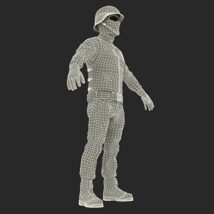 SWAT Uniform 4 3D model